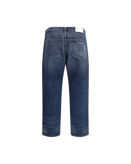 Agolde Blue Ae Loose Jeans for men