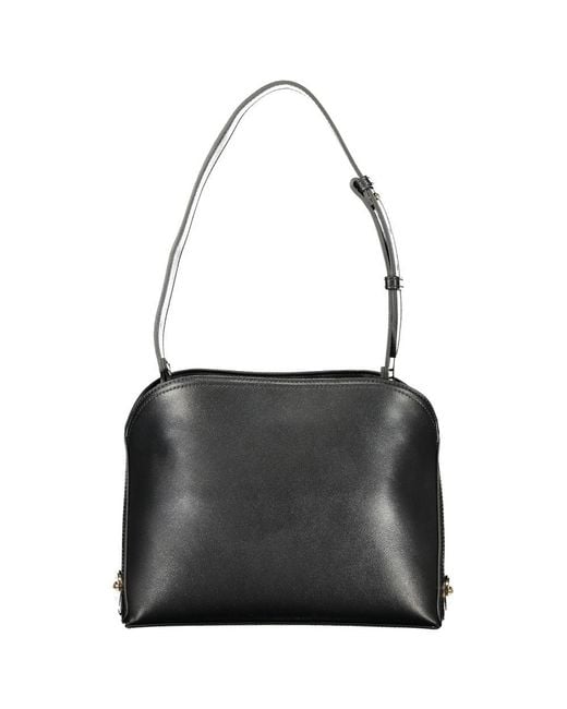 Twinset Black Polyurethane 's Shoulder Bag