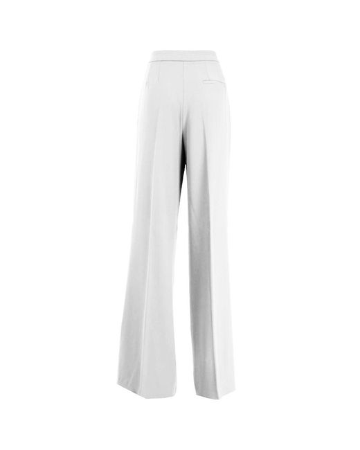 Pinko White Polyester Jeans & Pant