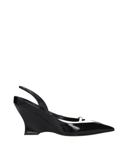 Givenchy Black Raven Sandals Leather