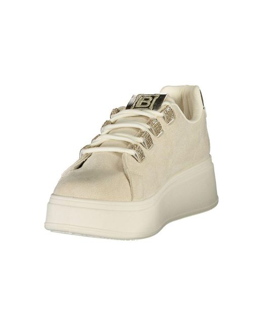 Laura Biagiotti Natural Polyester Sneaker