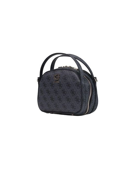 Guess Blue Gray Polyethylene Handbag