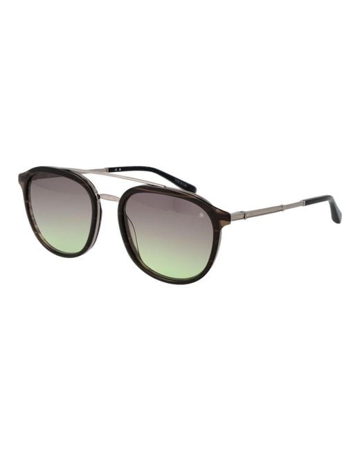 Scotch & Soda Black Acetate Sunglasses for men