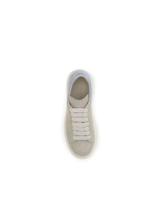 McQueen Multicolor Beige Calf Leather Bos Taurus Chunky Sneakers for men