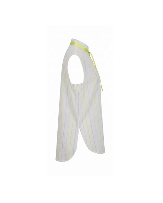 Malo White Cotton Shirt
