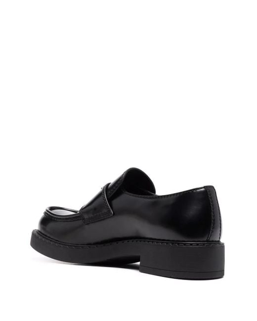 Prada Black Mocassini