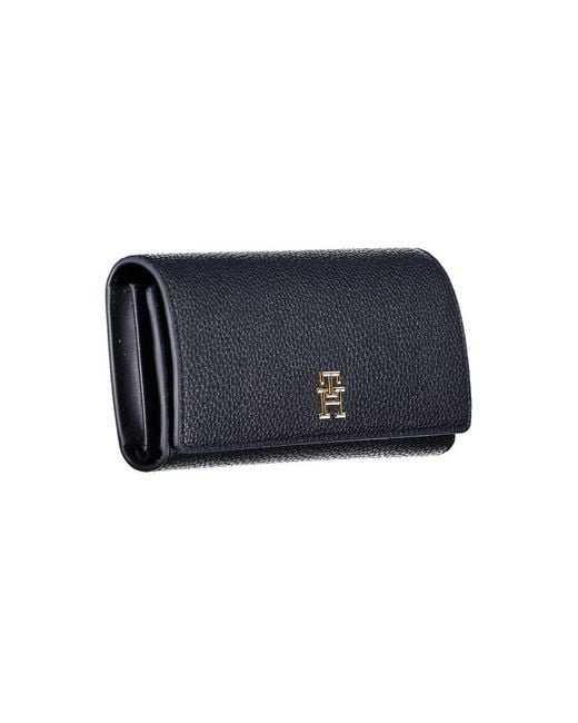 Tommy Hilfiger Blue Polyethylene Wallet