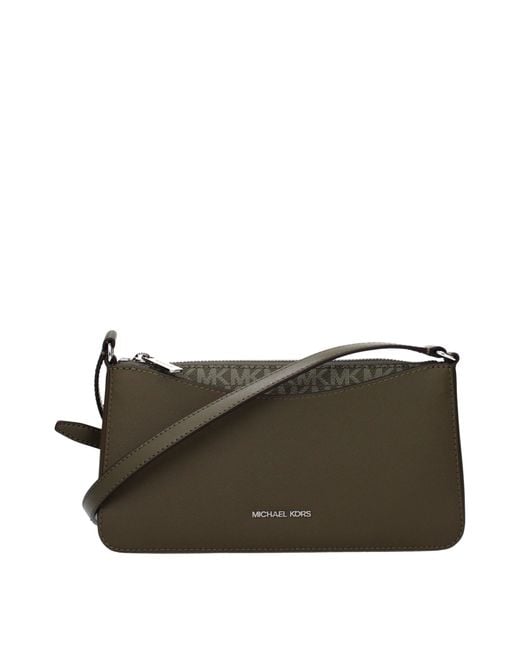 Michael Kors Black Arden Crossbody Bag/ Fabric