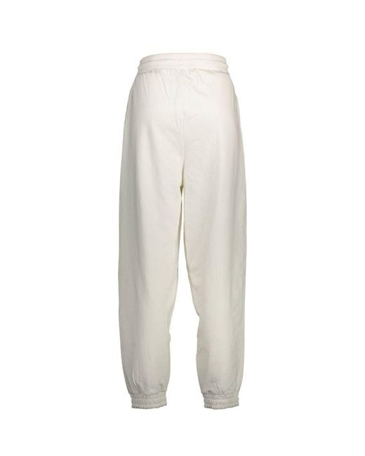 Tommy Hilfiger White Cotton Pant