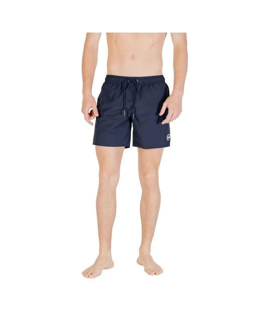 Colmar Blue Polyester Swim Short for men