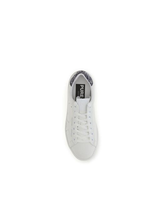 Golden Goose Deluxe Brand White Calf Leather Bos Taurus Low Top Sneakers