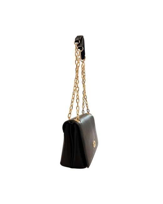 Twinset Black Pu Crossbody Bag
