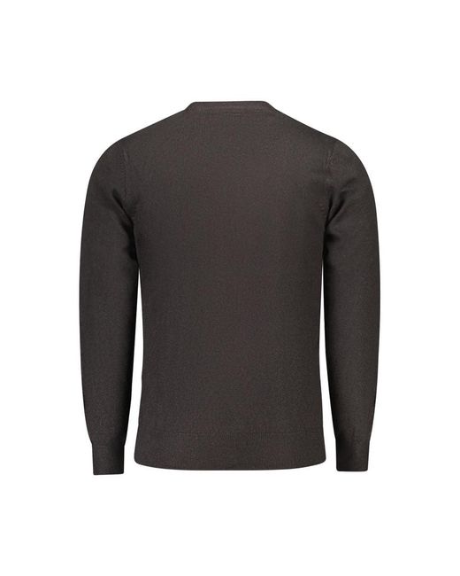North Sails Black Nero Acrylic Men Sweater for men