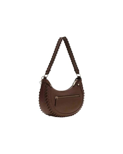 Guess Brown Polyethylene Handbag
