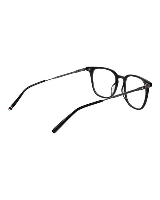 Tommy Hilfiger Black Acetate Glasses (frames) for men