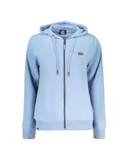Norway 1963 Blue Azzurro Cotton S Hoodie