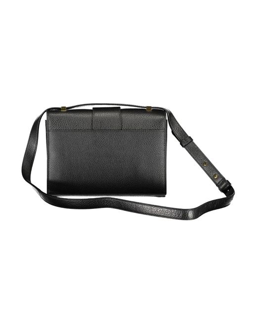 Coccinelle Black Chic Leather Shoulder Bag