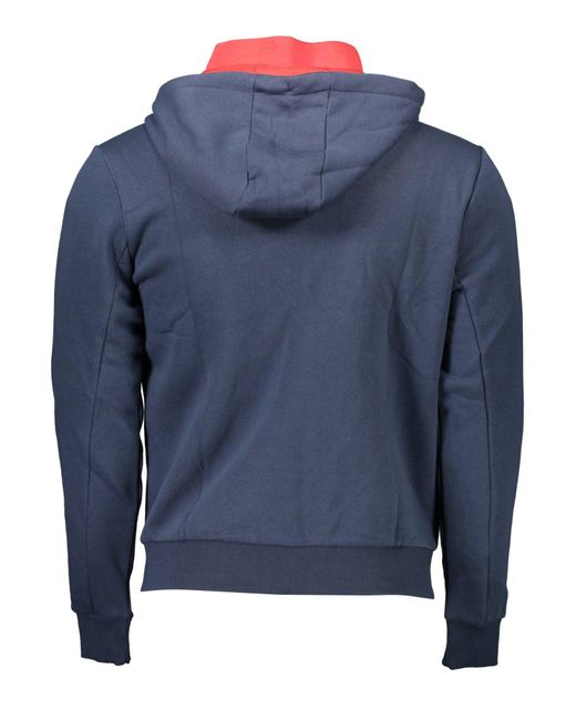 U.S. POLO ASSN. Blue Cotton Sweater for men