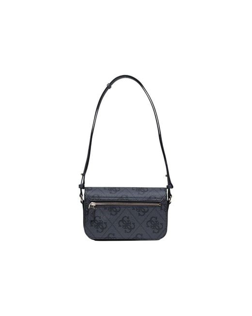 Guess Black Gray Polyethylene Handbag