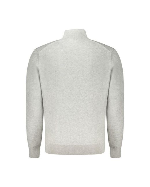 Norway 1963 Gray Polyester Sweater for men