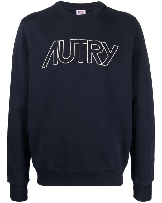 Autry Blue Embroidered for men