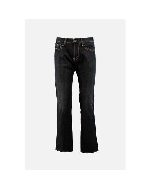Gas Black Gray Cotton Jeans Denim for men