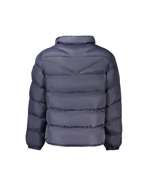 Napapijri Blue Polyamide Jacket for men