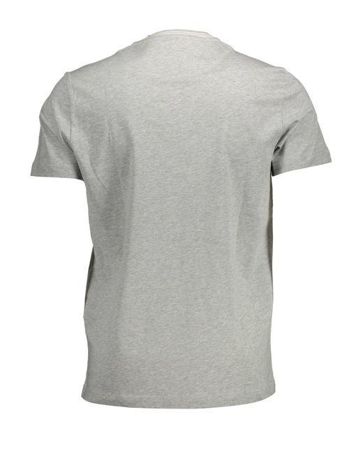 Harmont & Blaine Gray Cotton T-shirt for men