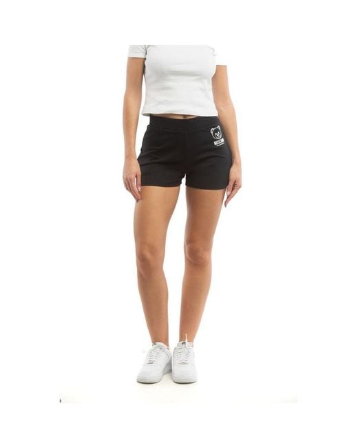 Moschino Black Cotton Shorts
