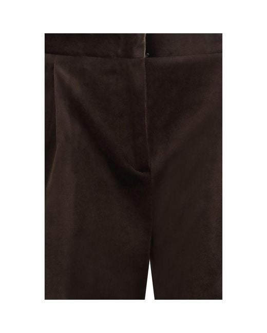 Lardini Brown Cotton Pants