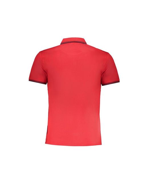 Harmont & Blaine Red Cotton Polo Shirt for men