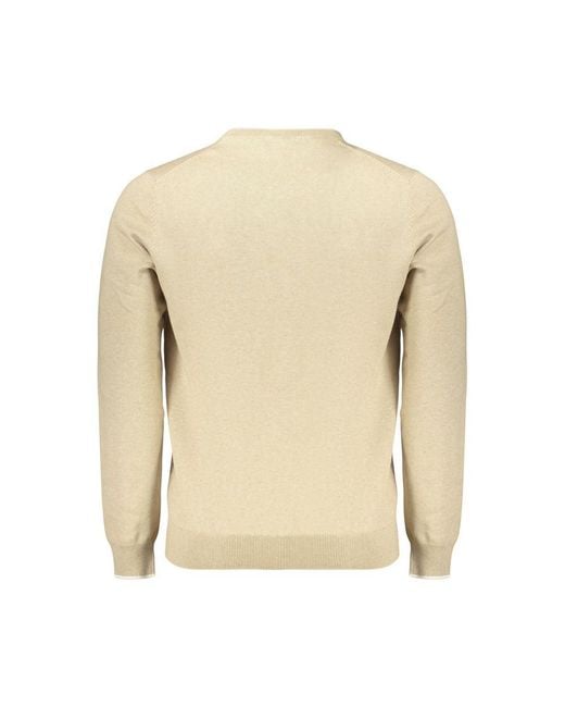 North Sails Natural Beige Cotton Men's Pullover for men
