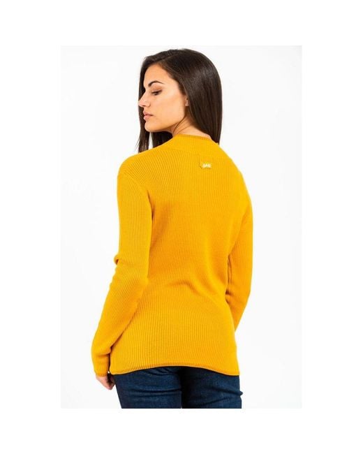 Gas Yellow Wool Sweatshirt