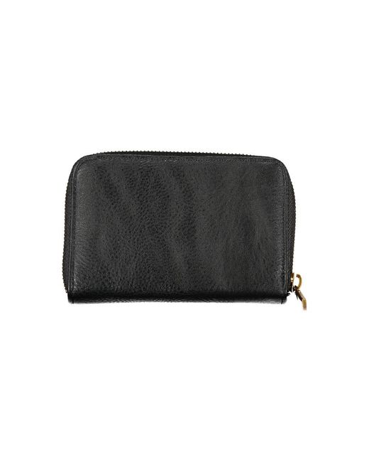 Guess Black Elegant Zip Wallet With Multiple Compartments