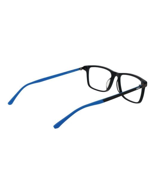 Fila Blue Gray Rubber Glasses (frames) for men