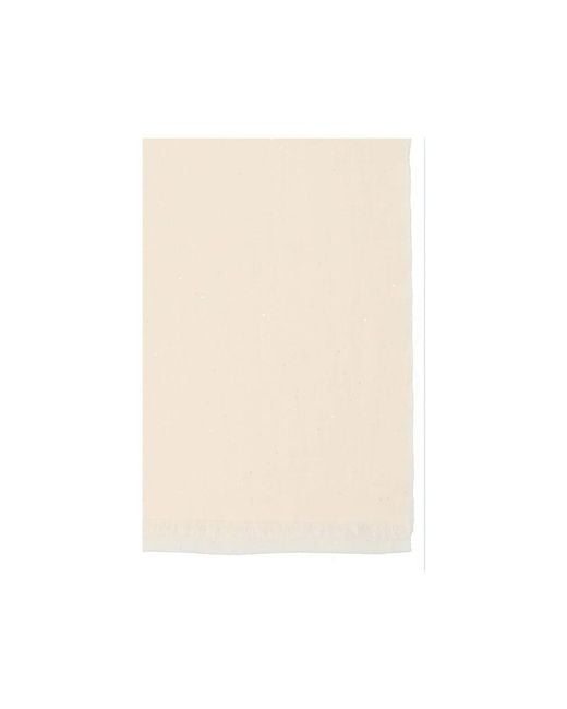 Faliero Sarti Natural Wool Scarf