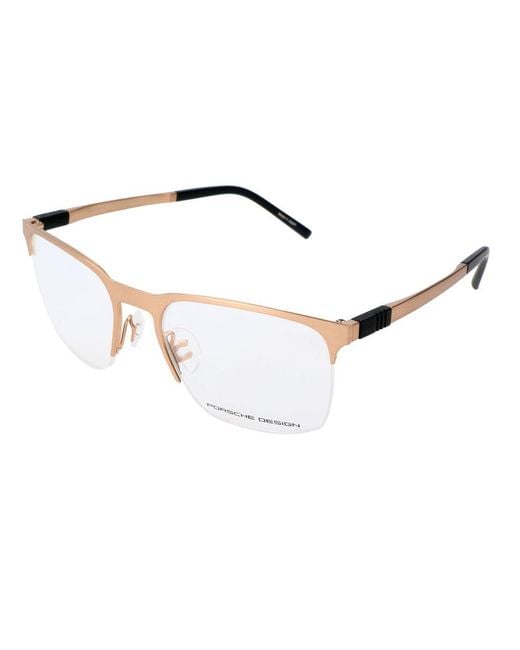 Porsche Design Multicolor Gold Metal Frames for men