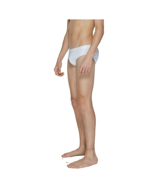 Calvin Klein White Polyamide Swimwear for men