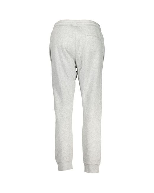 Roberto Cavalli Gray Polyester Trouser
