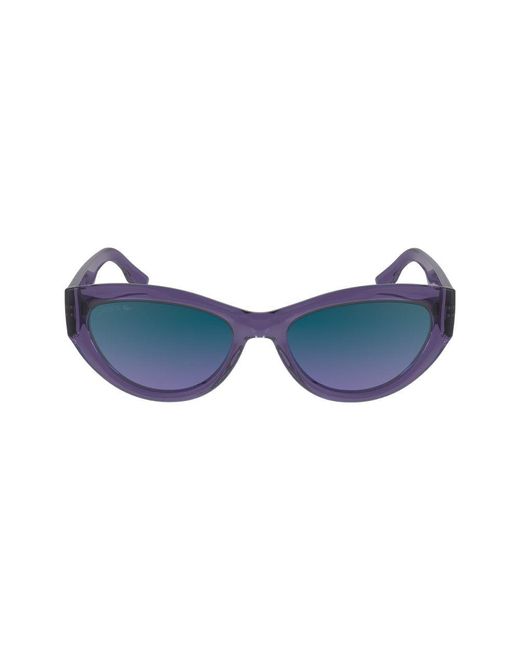 Lacoste Blue Injected Sunglasses
