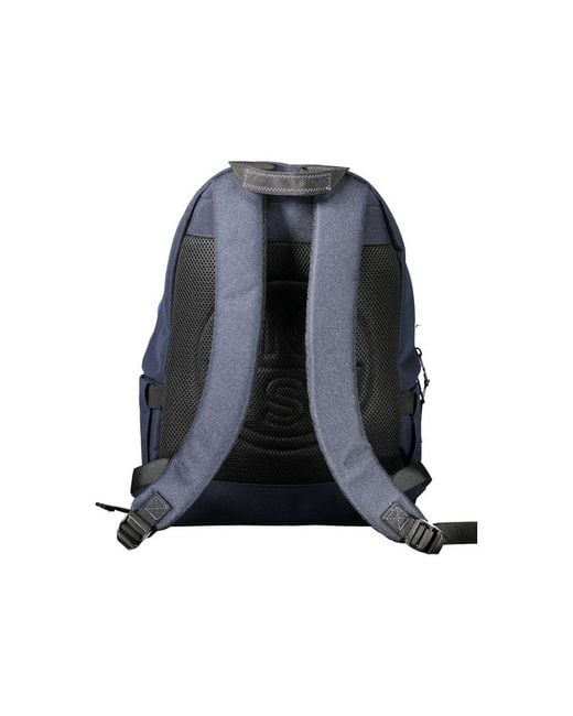 North Sails Blue Polyester Men's Backpack for men