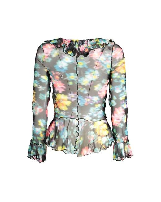 Desigual Green Bianco Cotton T