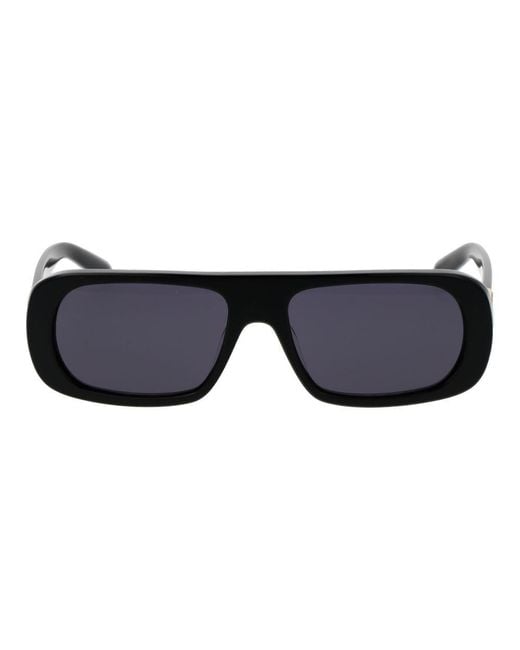 Gcds Black Plastic Sunglasses