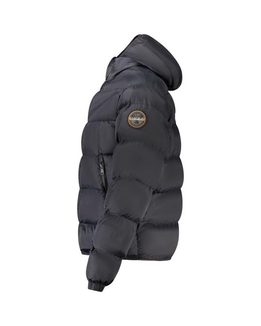 Napapijri Gray Polyamide Jacket for men