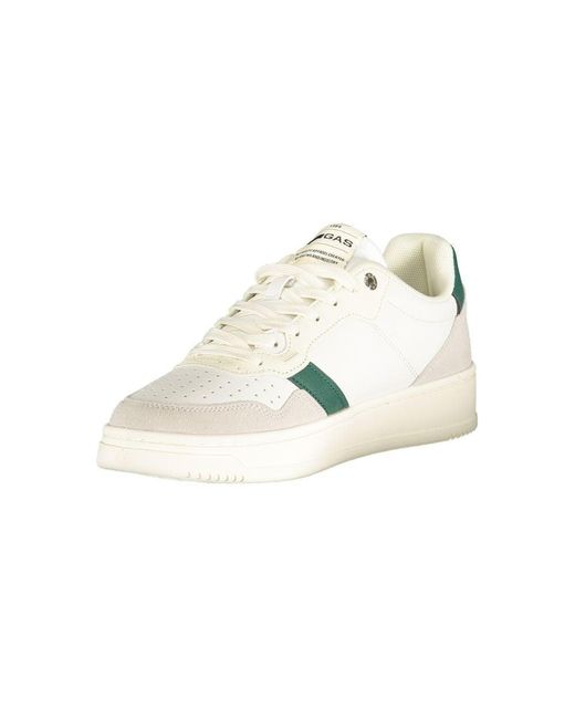 Gas Metallic Black Polyester Men Sneaker for men