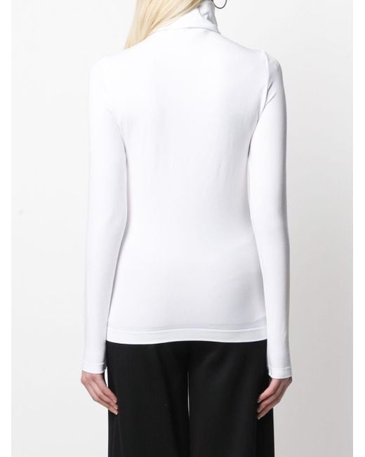 Wolford White Aurora Pullover