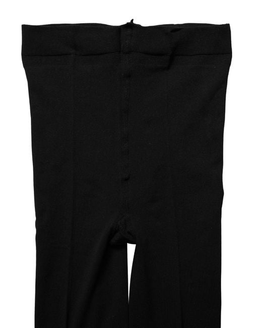 Dolce & Gabbana Black Nylon Sheer Tights Stockings Pantyhose Socks