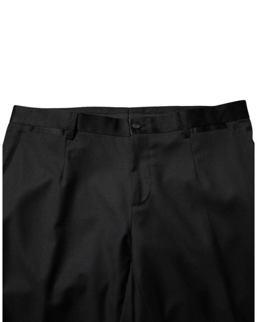 Dolce & Gabbana Black Single Breasted Suits for men