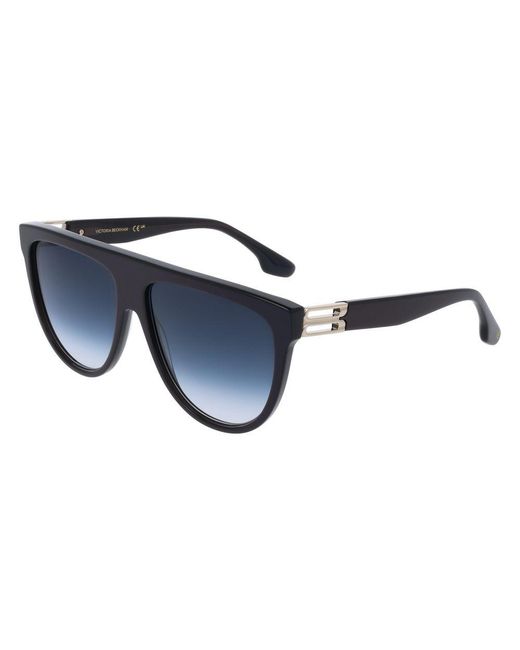 Victoria Beckham Blue Acetate Sunglasses