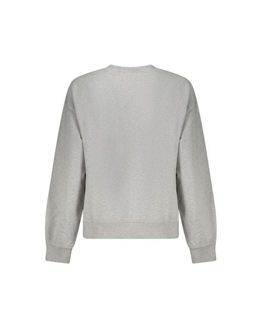 Calvin Klein Gray Cotton Sweater